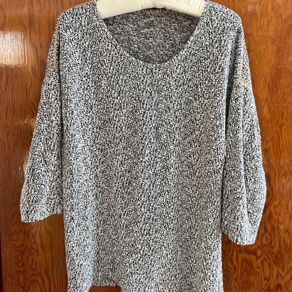 American Apparel Cotton/Acrylic Boucle Sweater - Picture 1 of 4